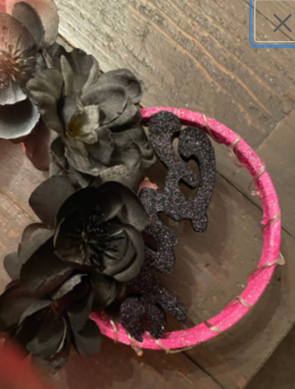 Black Pink 3D printed ears
