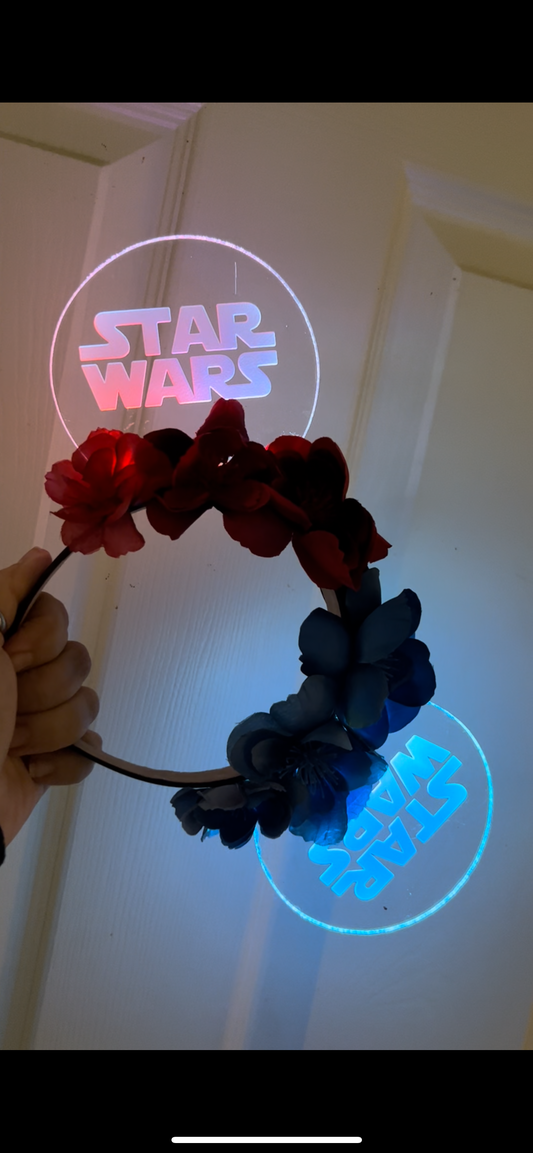 Star Wars color changing Mickey ears